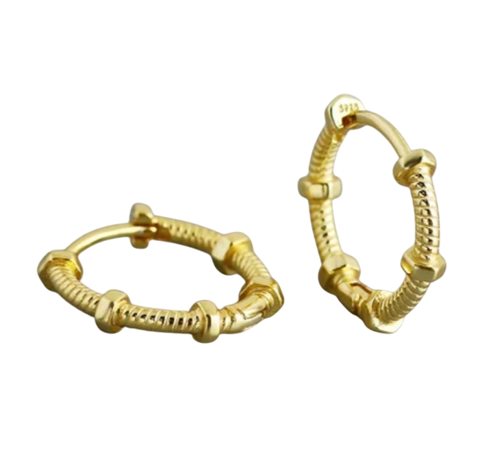 Boucles d'oreilles créoles Bonnie