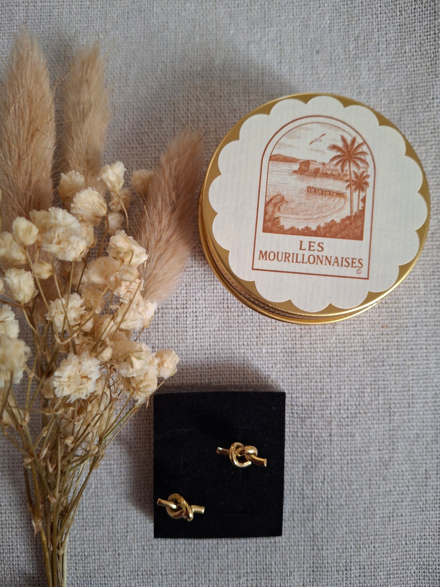 Boucles d'oreilles Sixtine