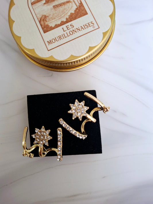 Boucles d'oreilles Léocadie