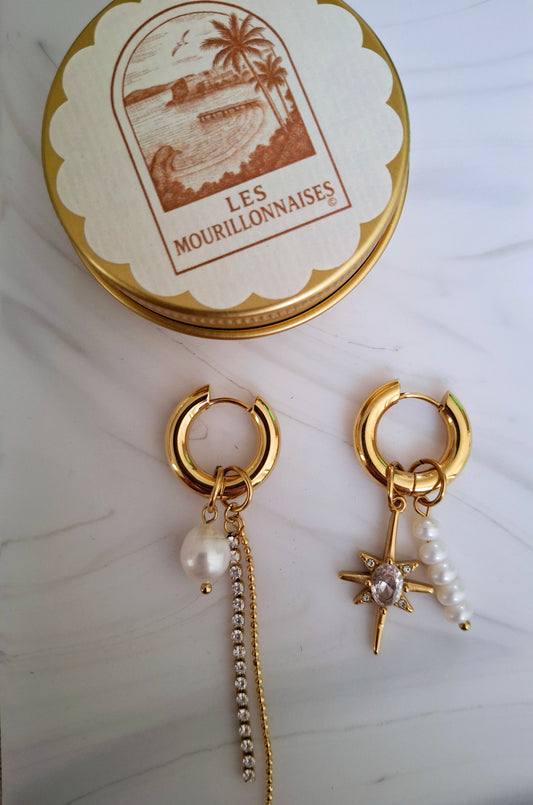 Boucles d'oreilles Cécile