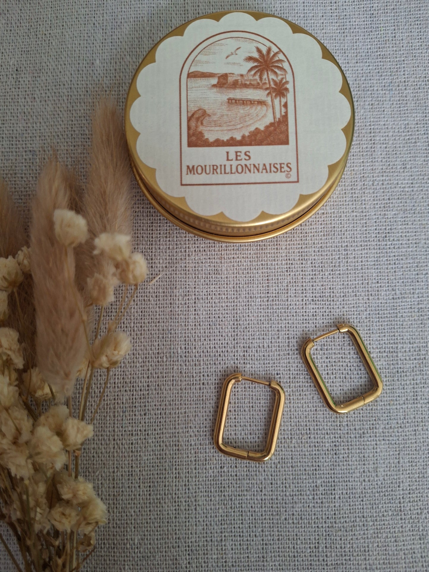 Boucles d'oreilles Charlie