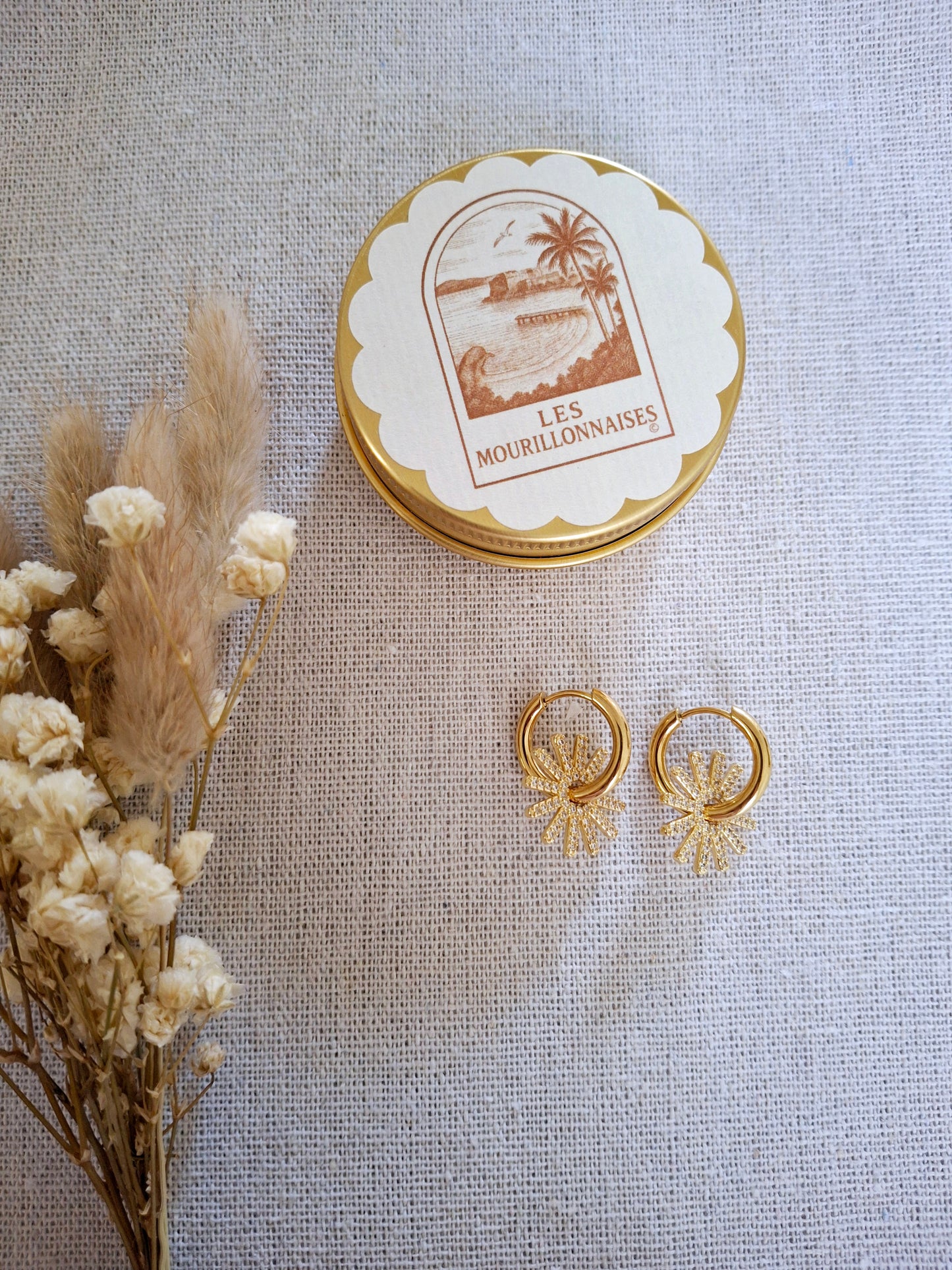 Boucles d'oreilles Gabrielle