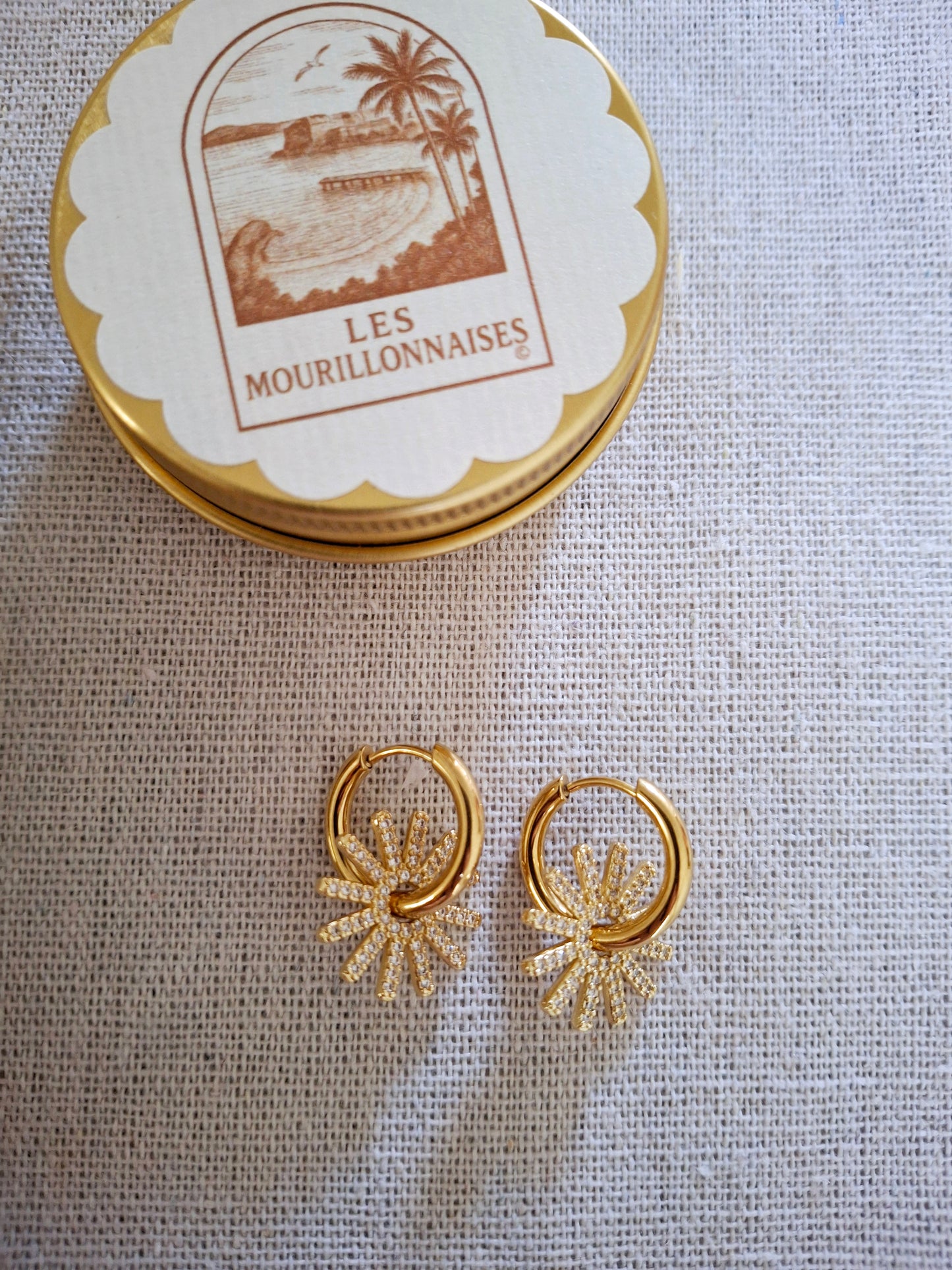 Boucles d'oreilles Gabrielle