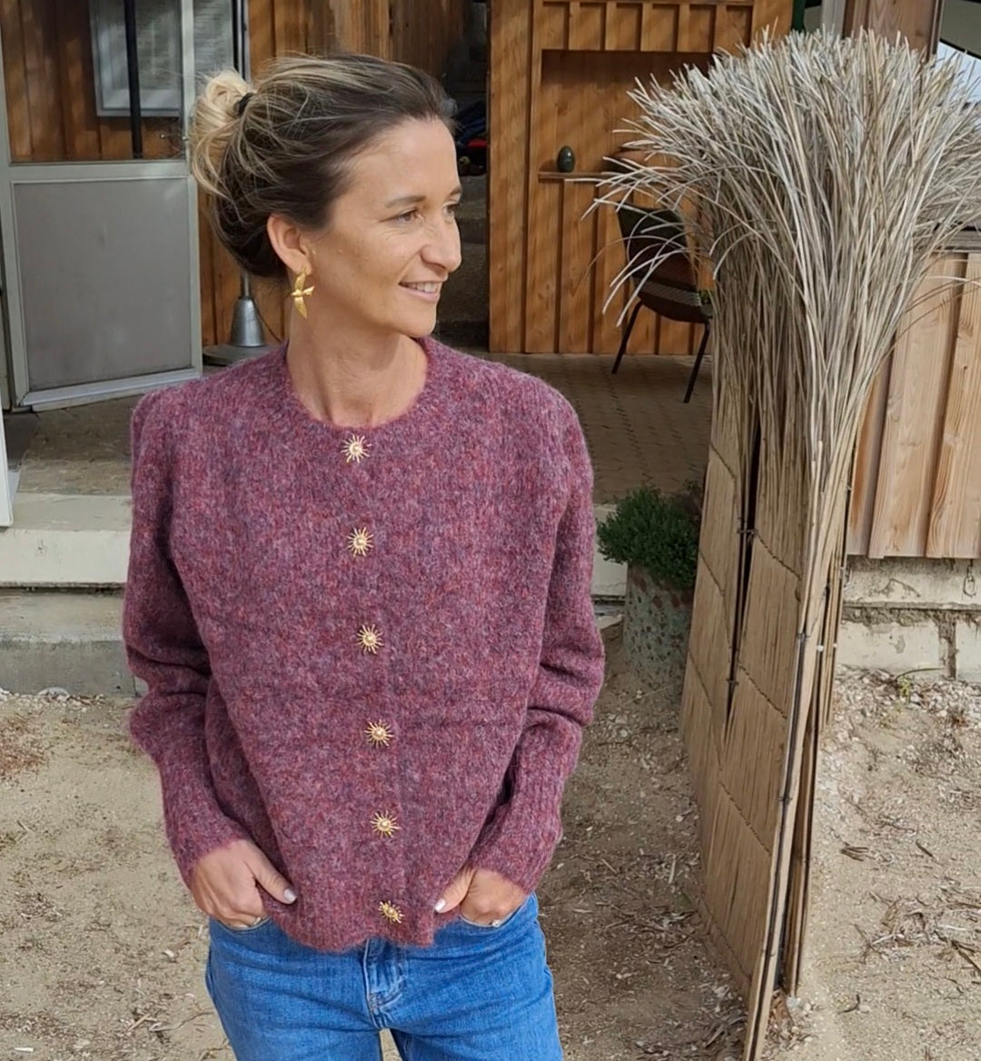 Pull Simone Bordeaux