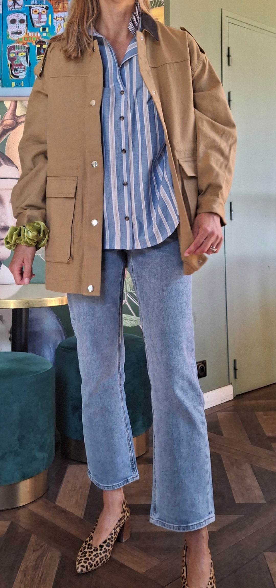 Veste victor camel