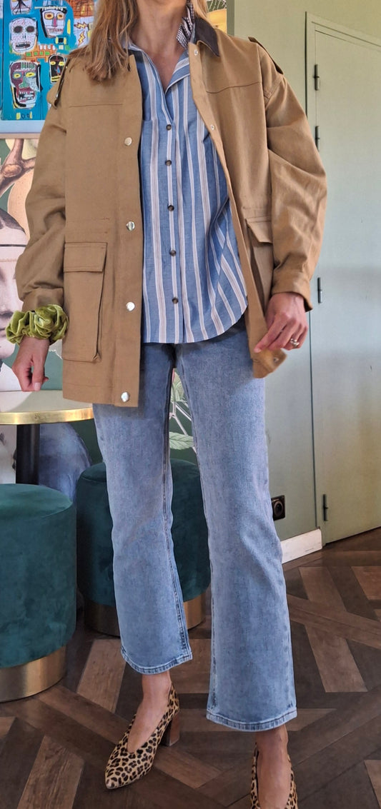 Veste victor camel
