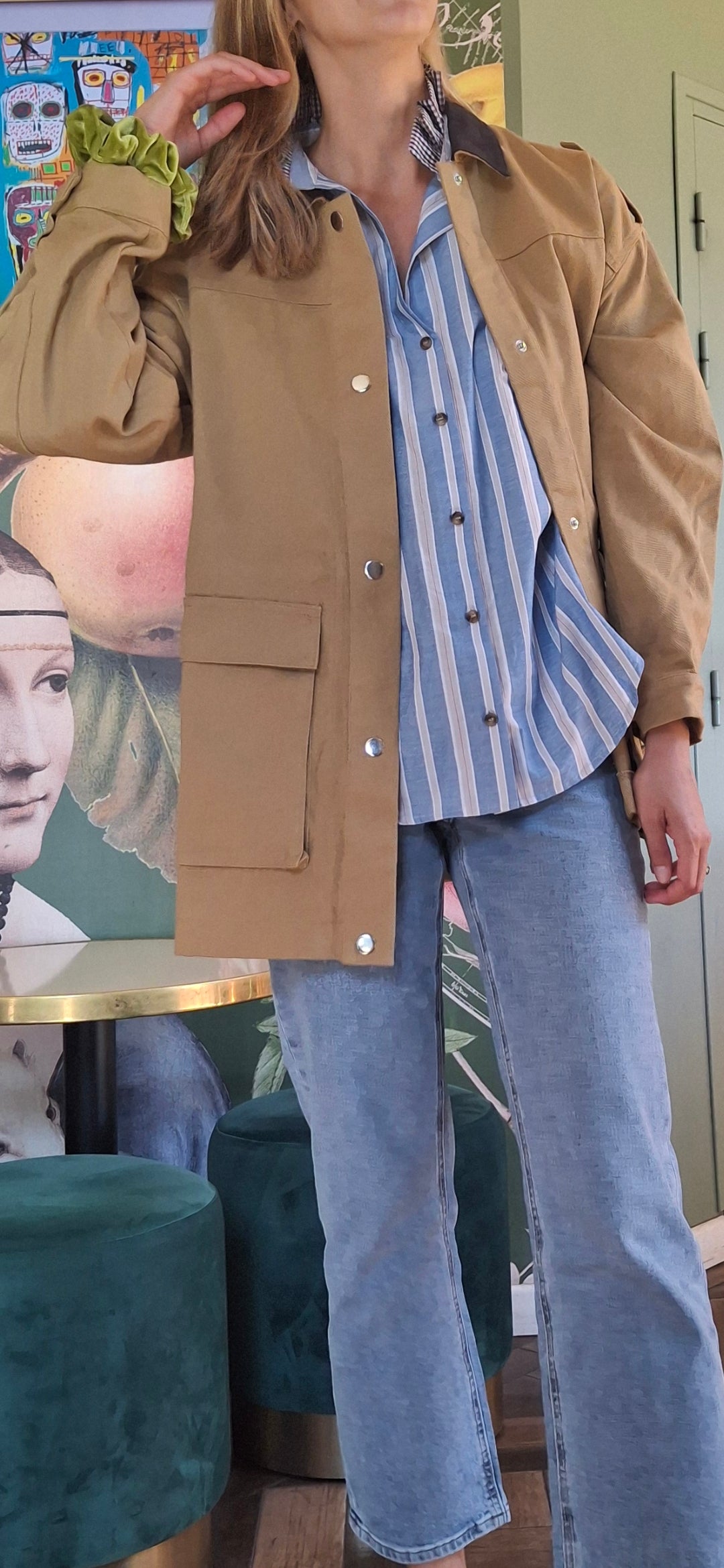 Veste victor camel