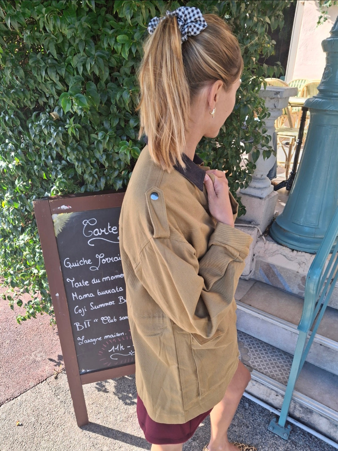 Veste victor camel