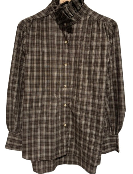 Chemise Aloïse marron