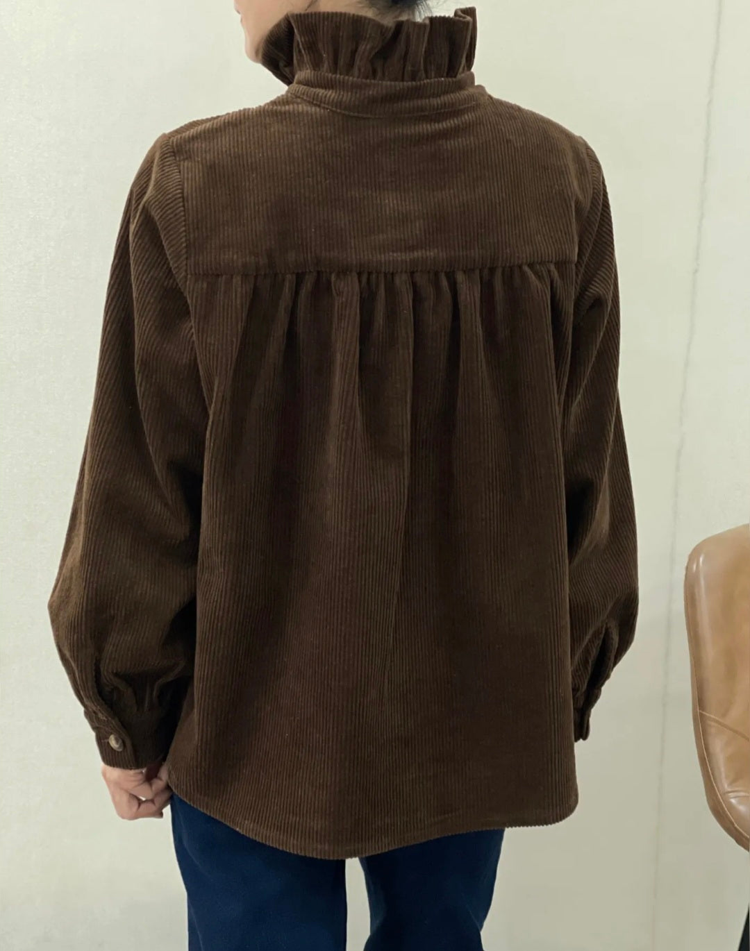 Sur chemise Capri chocolat