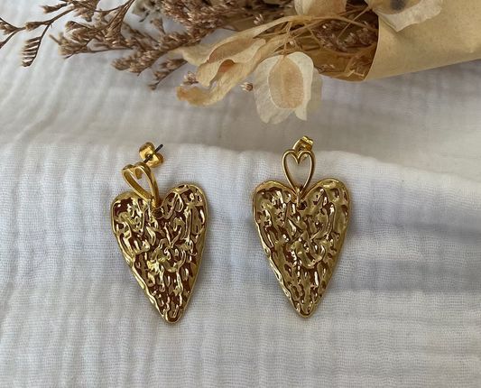 Boucles d’oreilles Camélia