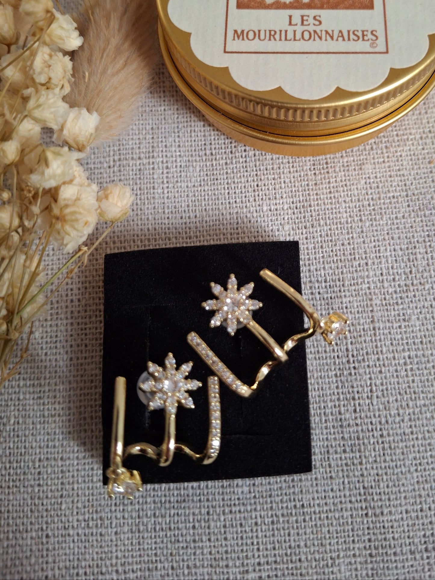 Boucles d'oreilles Léocadie