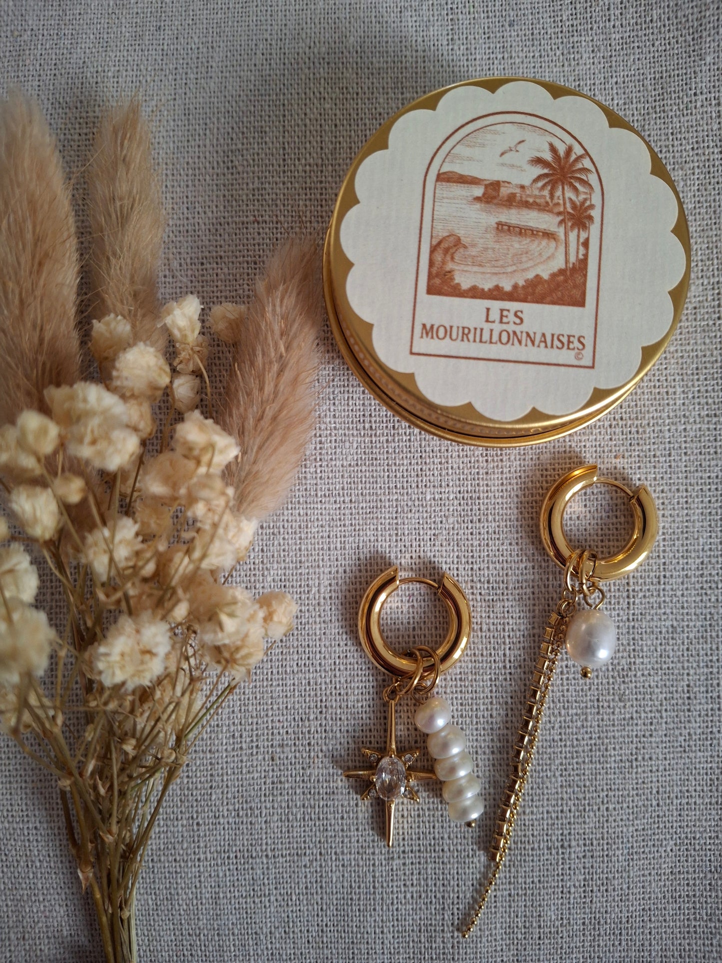 Boucles d'oreilles Cécile