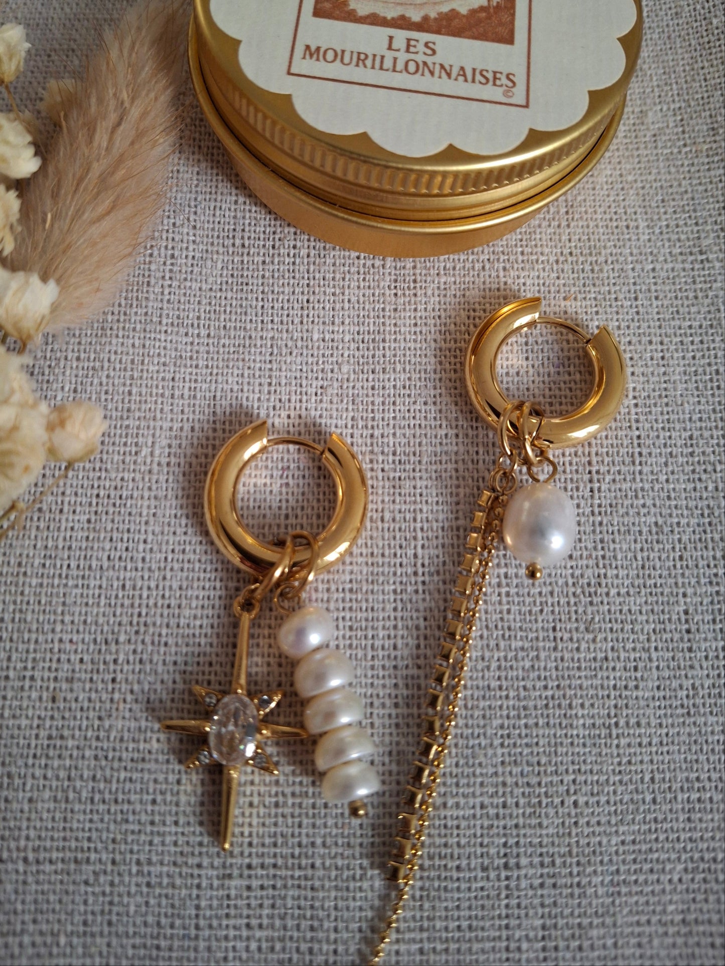 Boucles d'oreilles Cécile