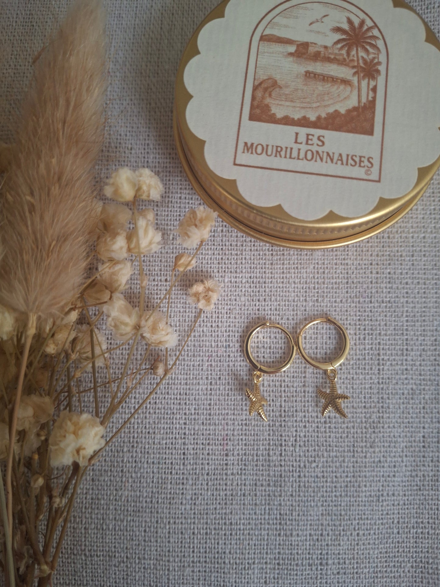 Boucles d'oreilles Camille