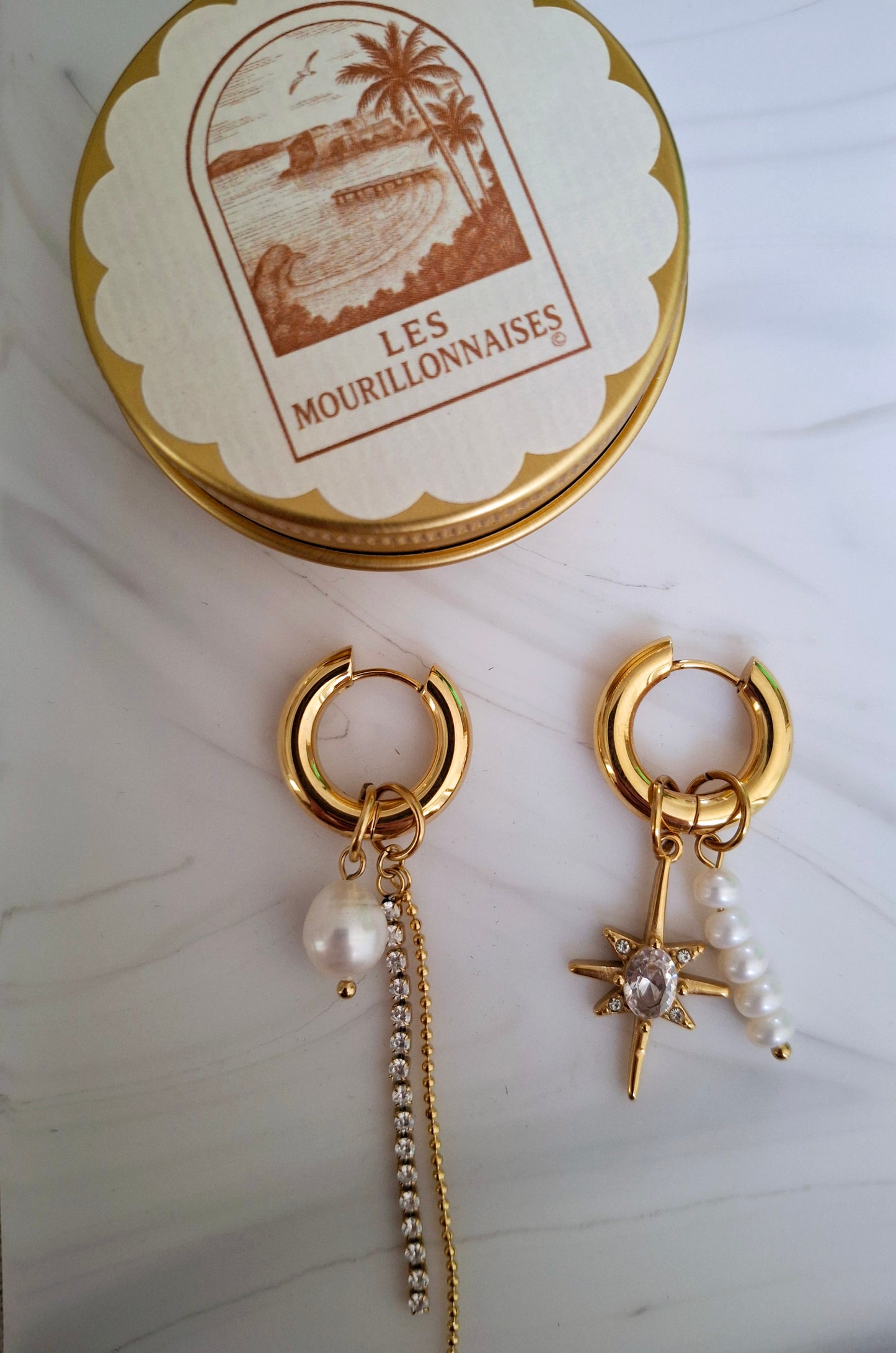 Boucles d'oreilles Cécile
