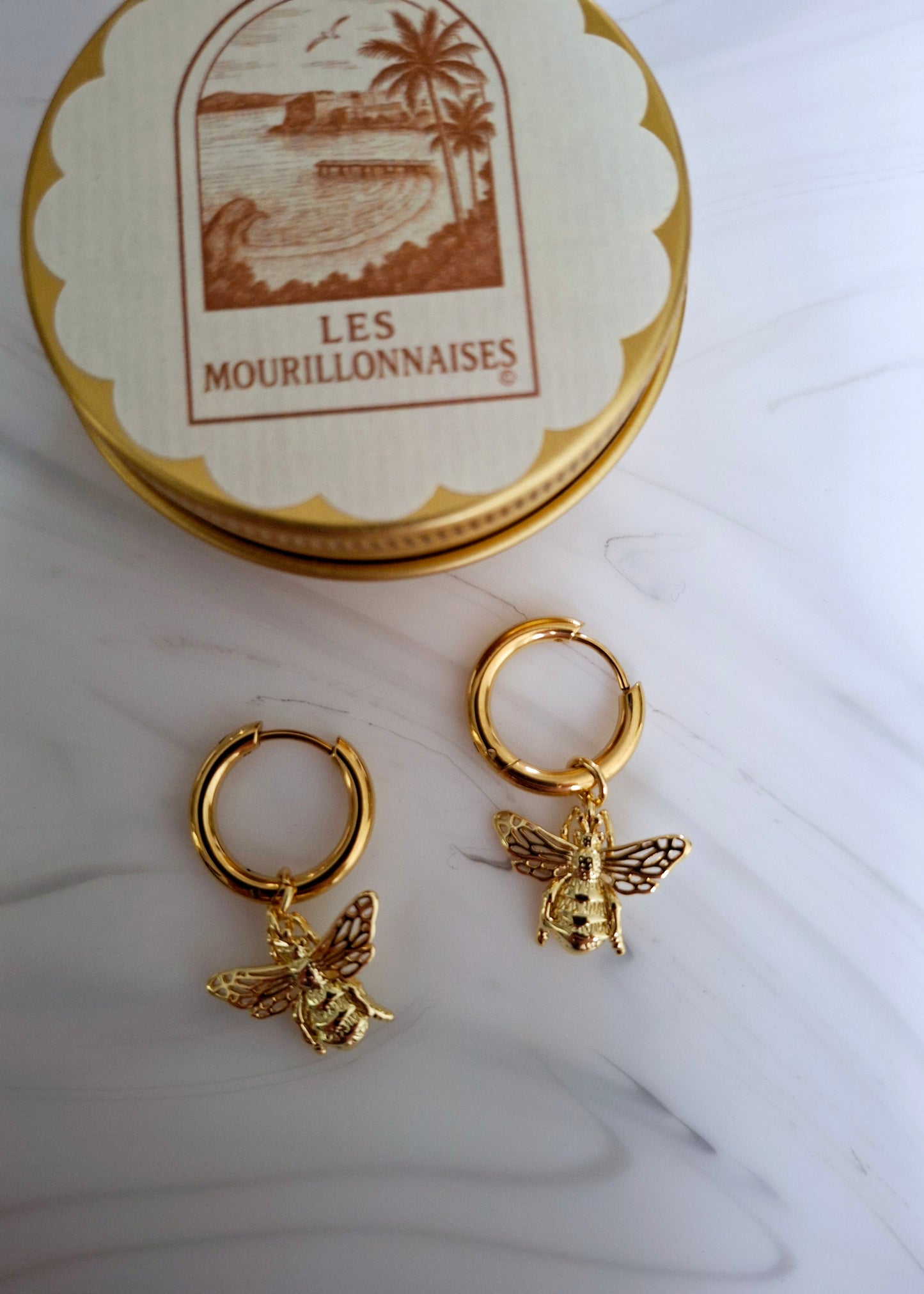 Boucles d'oreilles Laure
