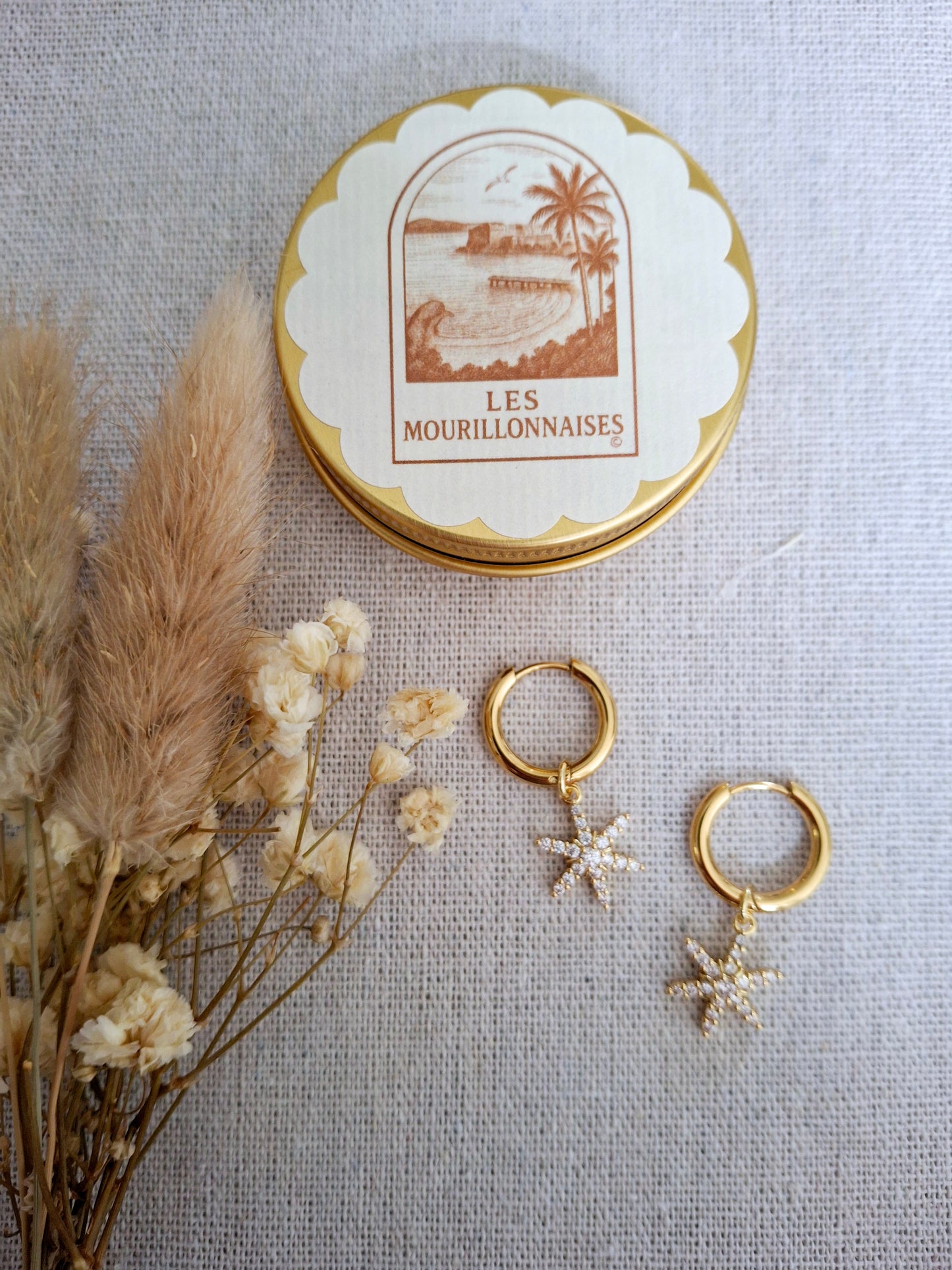 Boucles d’oreilles Garance