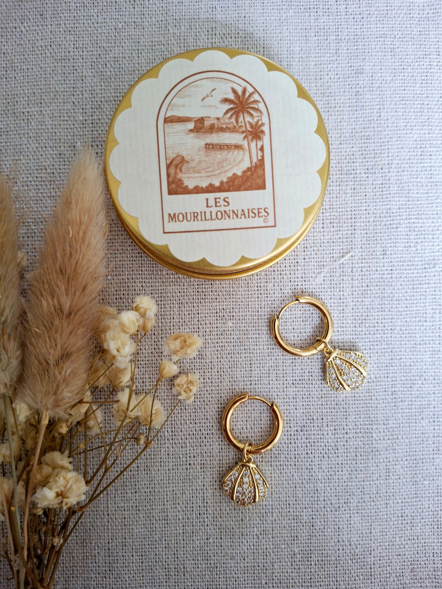 Boucles d'oreilles Romy
