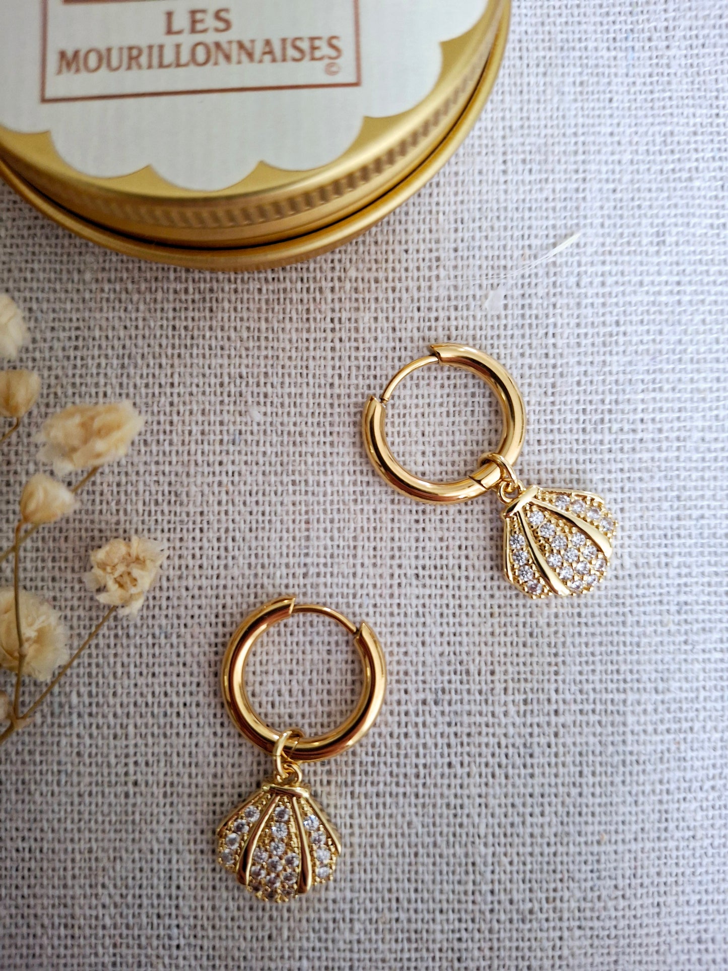 Boucles d'oreilles Romy
