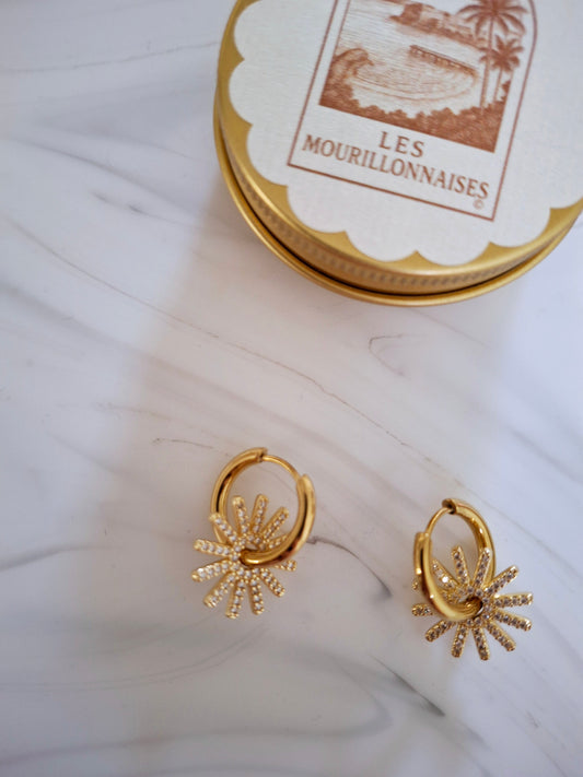 Boucles d'oreilles Gabrielle