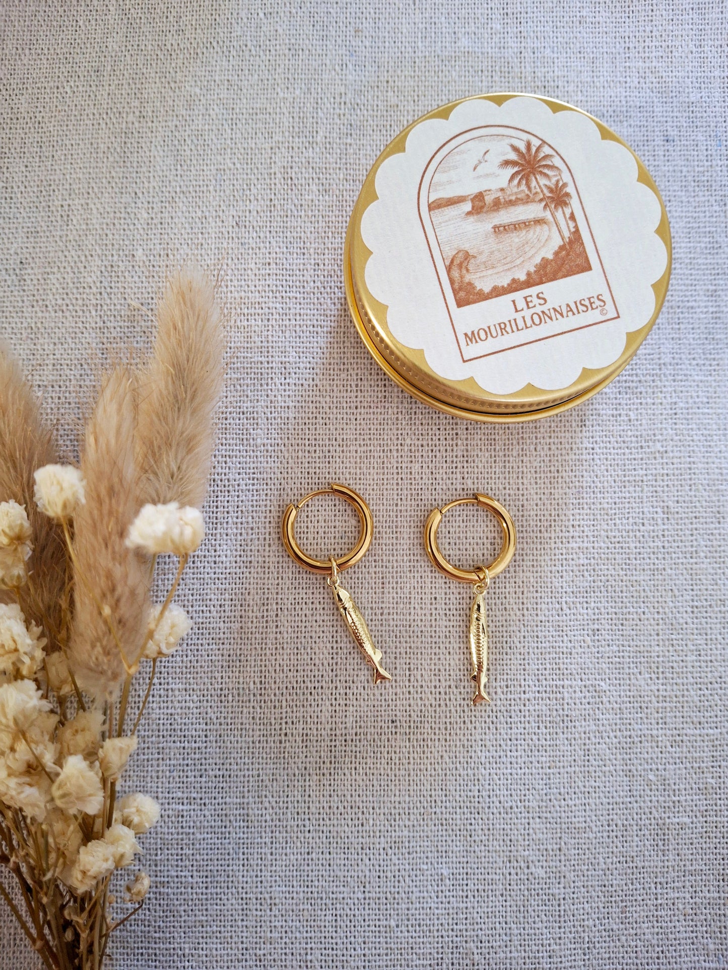 Boucles d'oreilles suzanne