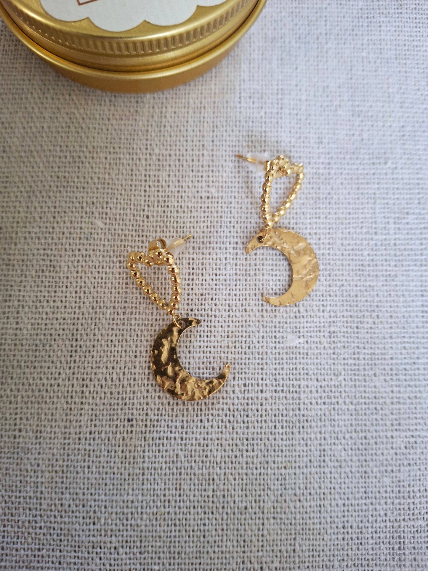 Boucles d'oreilles Blake Lune