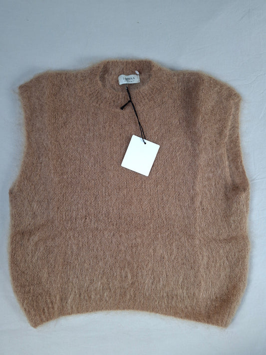 Pull Philippe camel 80% mohair
