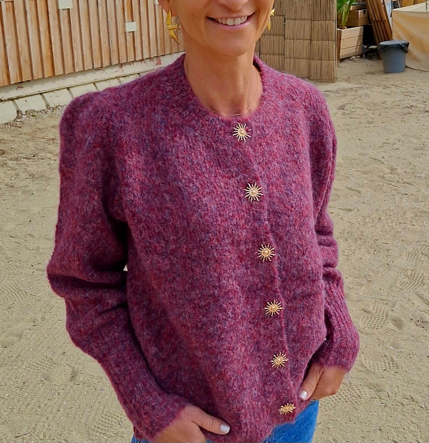 Pull Simone Bordeaux