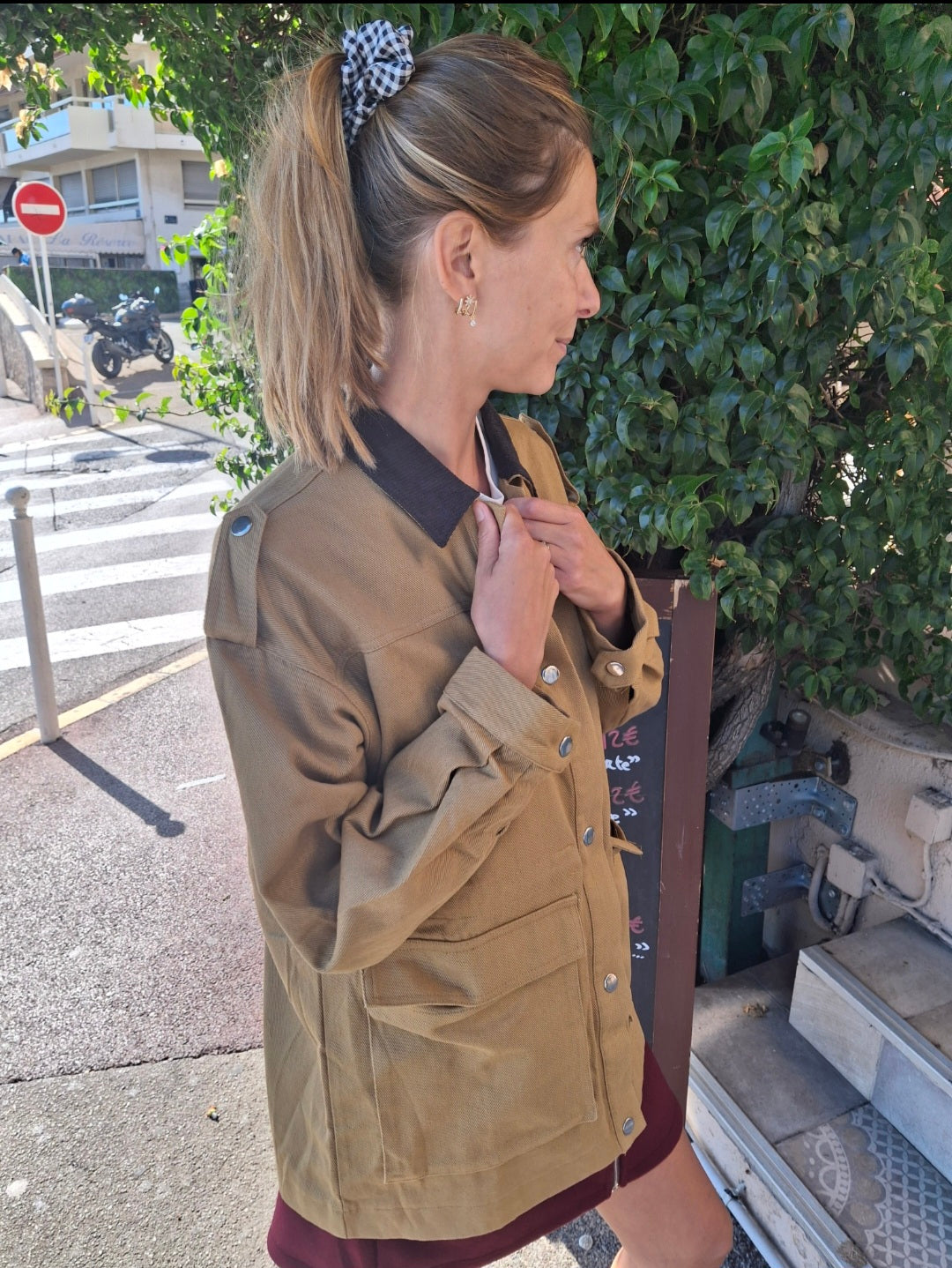 Veste victor camel