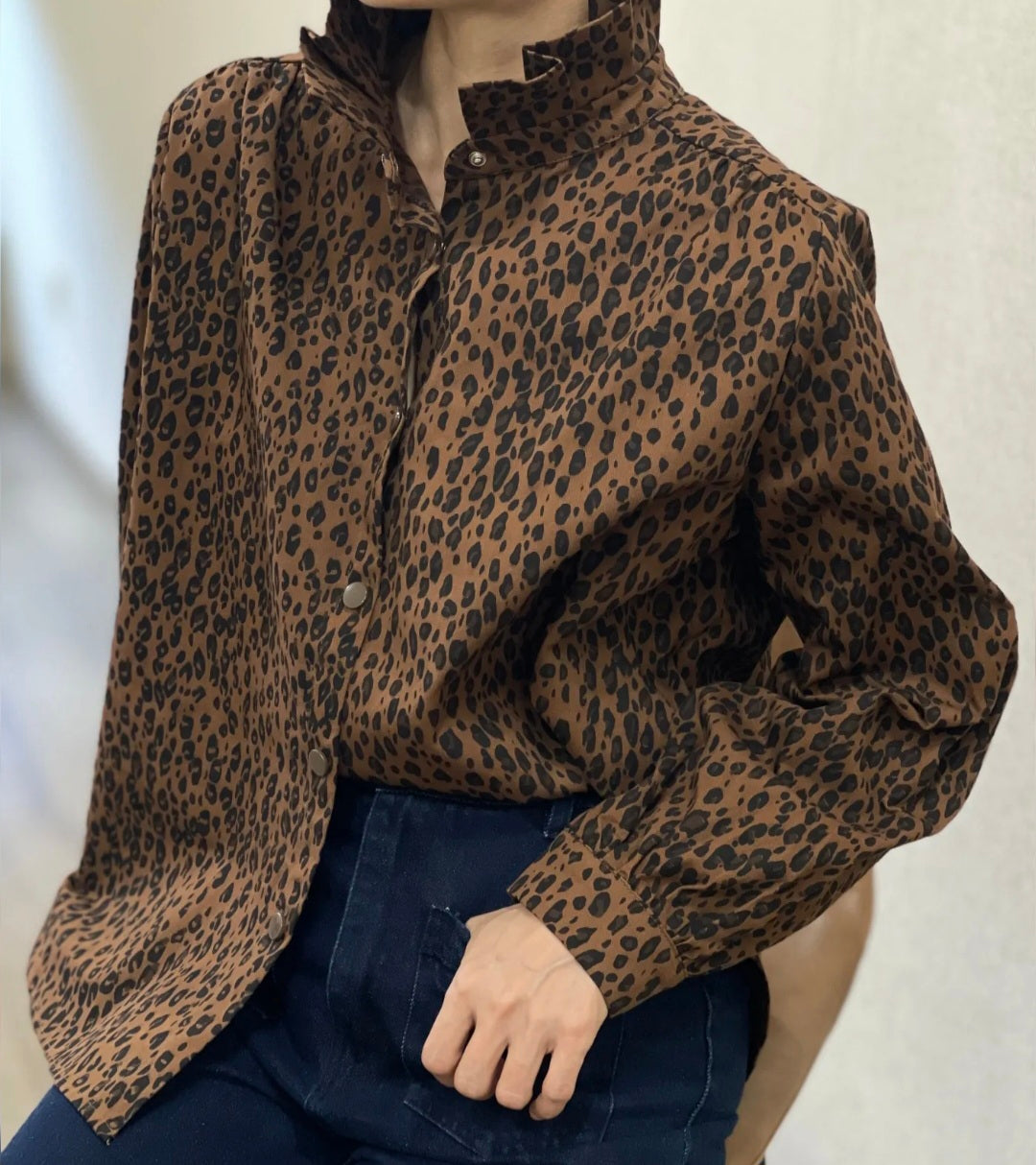 Chemise Jules Léopard