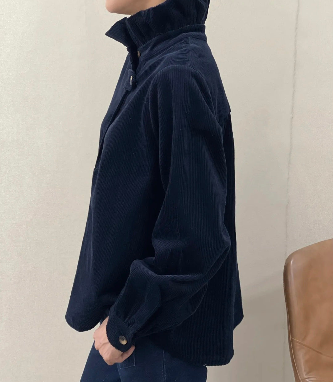 Sur chemise Capri marine