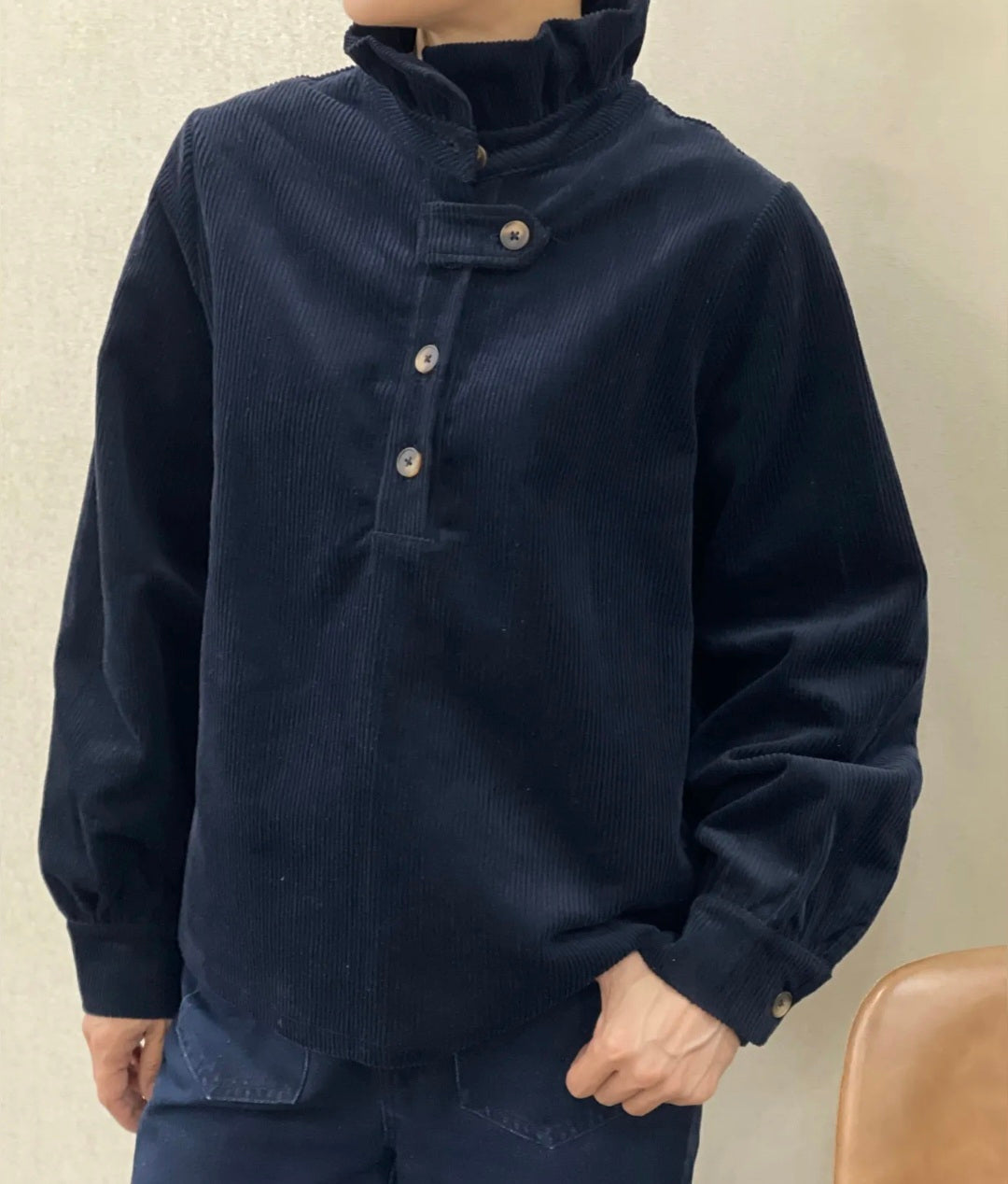 Sur chemise Capri marine