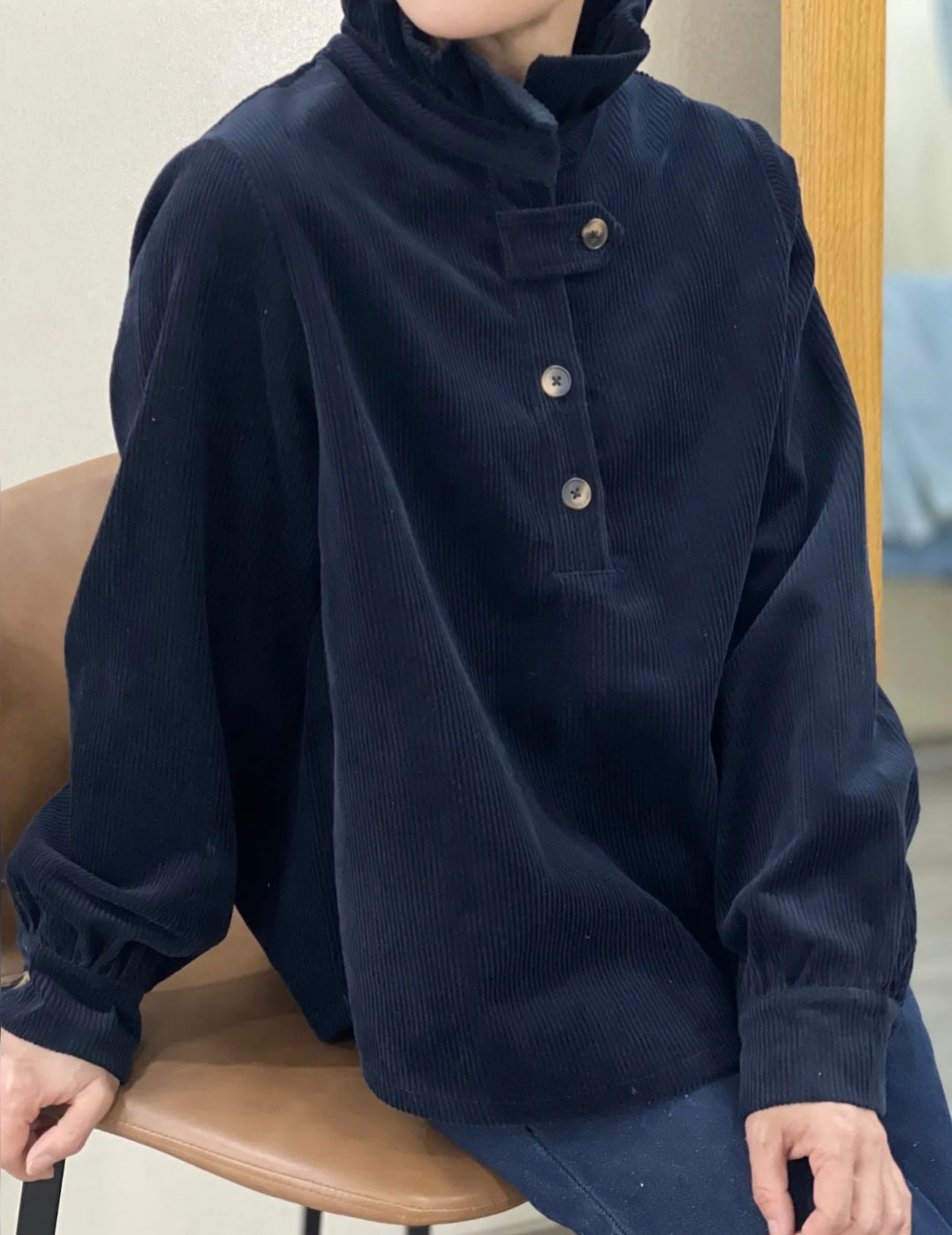 Sur chemise Capri marine