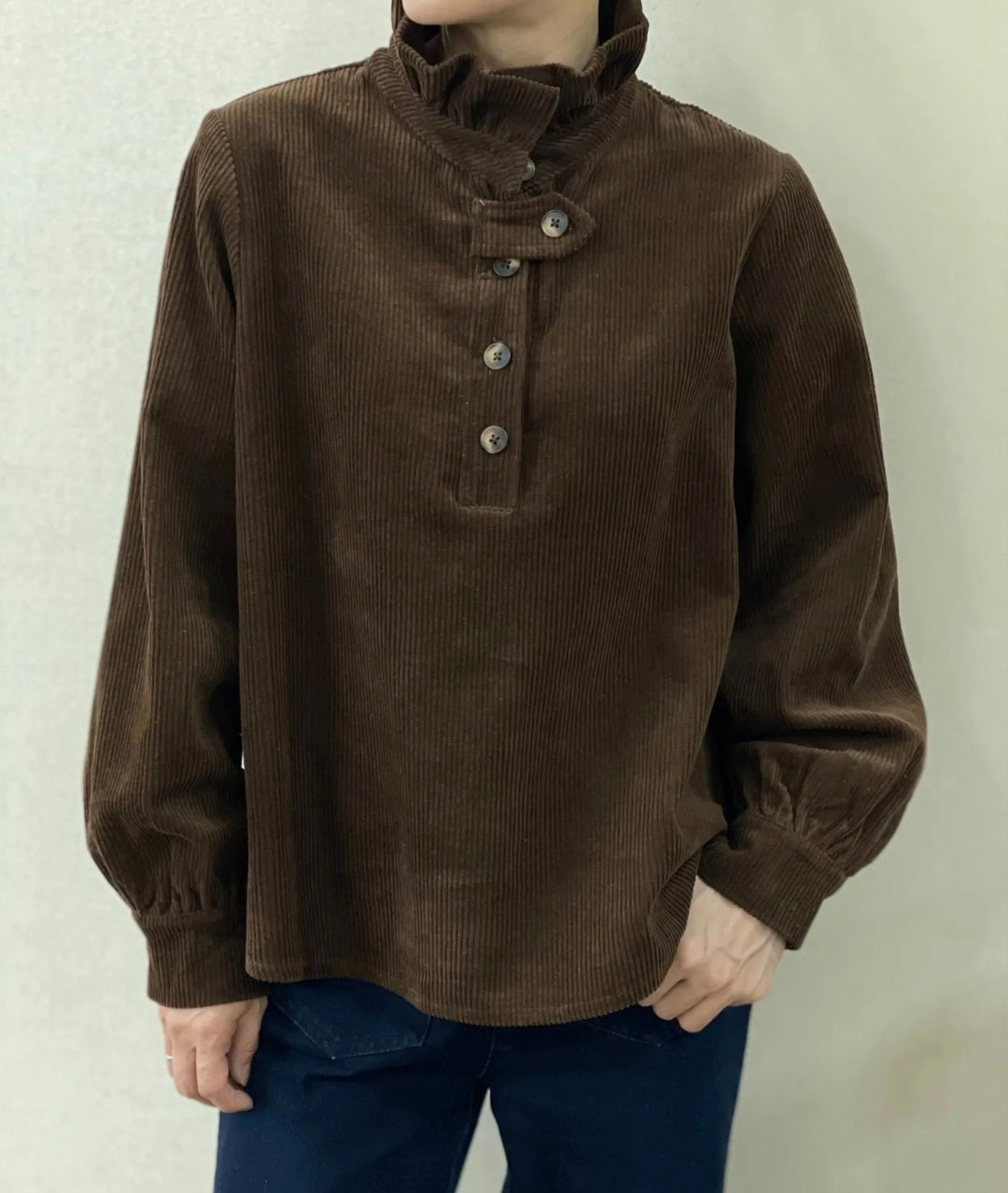 Sur chemise Capri chocolat