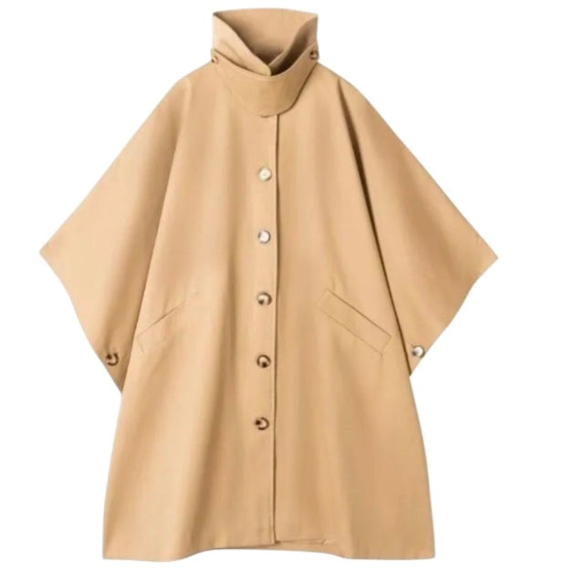 Cape Marcel trench en coton beige