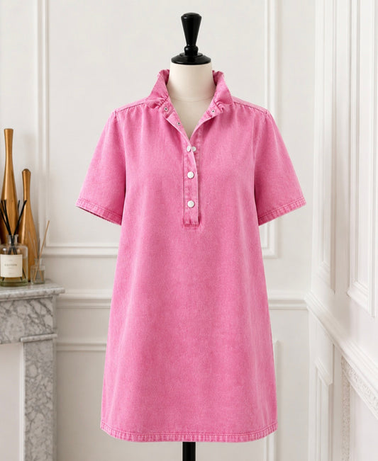 Robe mano col victorien rose