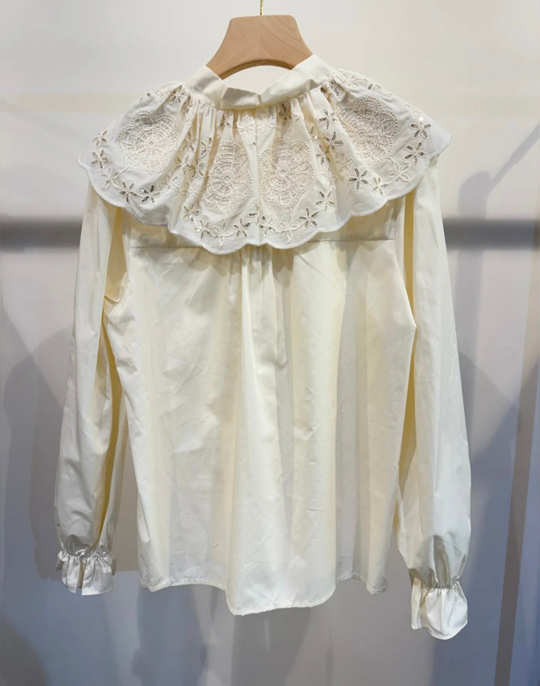 Chemise Léocadie col claudine