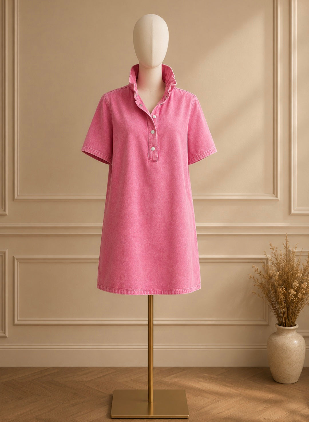 Robe mano col victorien rose