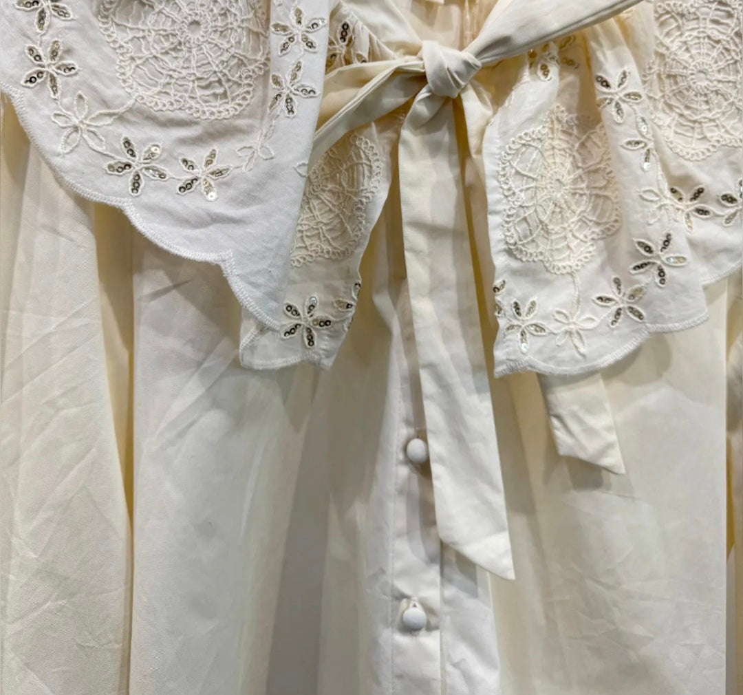 Chemise Léocadie col claudine