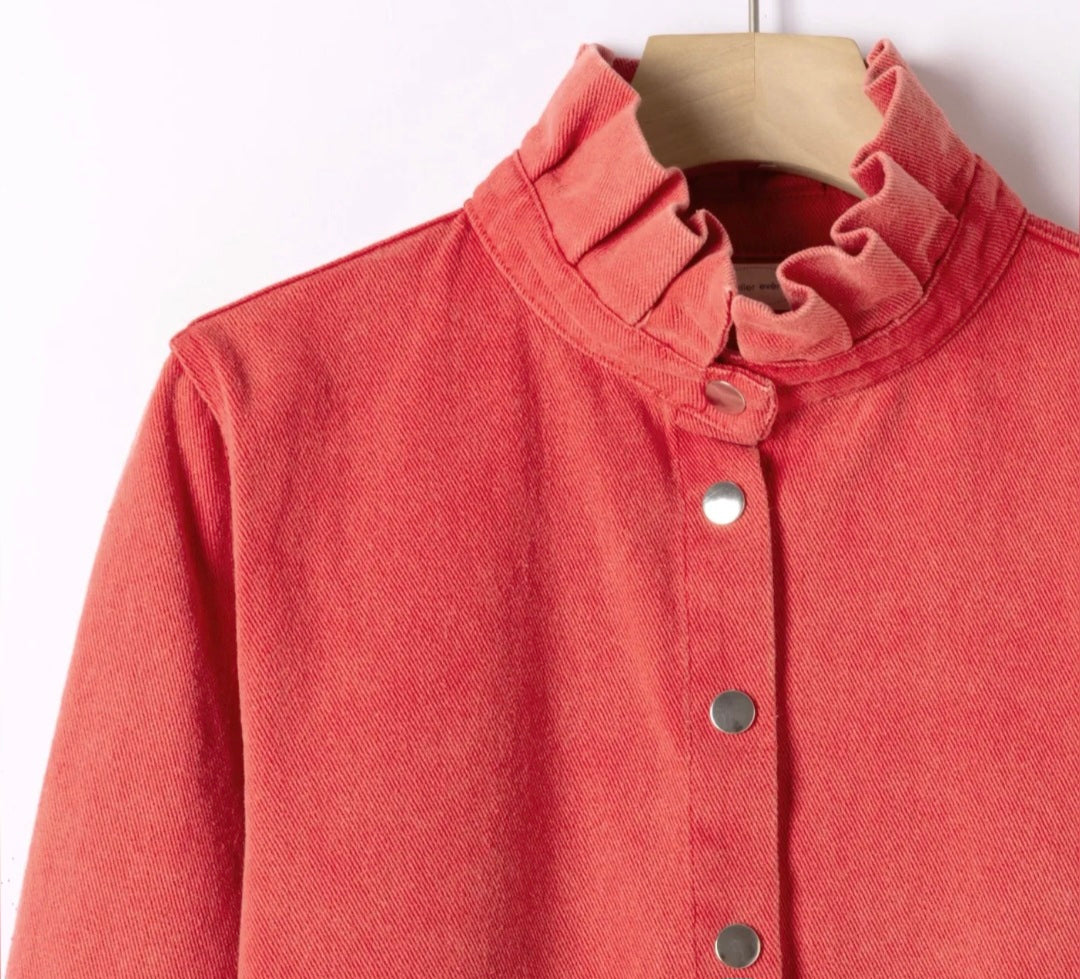 Veste Gonzague rouge
